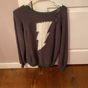 lightning sweater